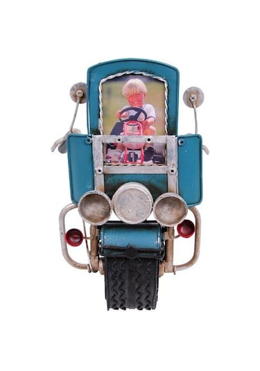 Dekoratif Metal Çerçeve Motosiklet Temalı Hediyelik
