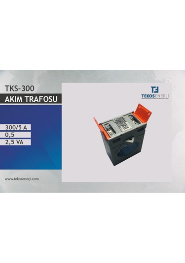 Akım Trafosu 300/5 2,5 Va Class:0,5 30 10 İç Çap