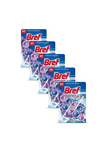 Bref Power Aktiv Lavanta 5 x 2'li Paket