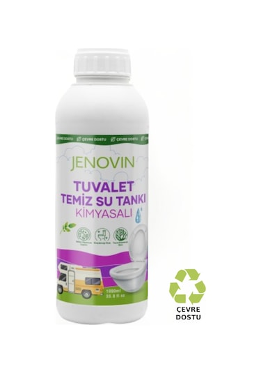 Jenovin Karavan Tekne Yat Su Tankı Ve Kasetli Tuvalet Kimyasal 1 L