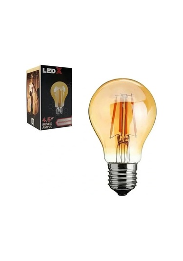 Ledx A-60 Kırılmaz Gövde 4,5 Watt Rustik Ampul