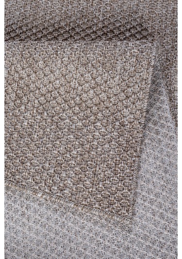 Tm-01 Sisal Jut Hasır Model Tek Renk Dokuma Yıkanabilir Toz Vermez Halı Krem Vizon