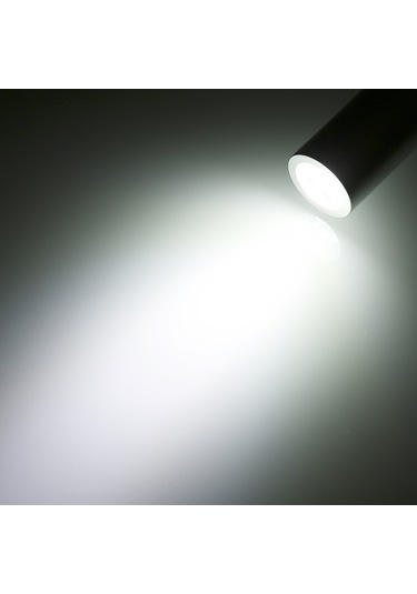 Springsun 360 Ayarlanabilir 3w Led Duvar Lambası - Yatak Odası, Kafe Ve Dolaplar İçin Enerji Tasarruflu Aydınlatma Siyah