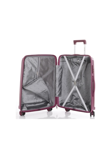 Mçs Polipropilen Valiz V305 65 Cm S18y10003365 210 Mürdüm