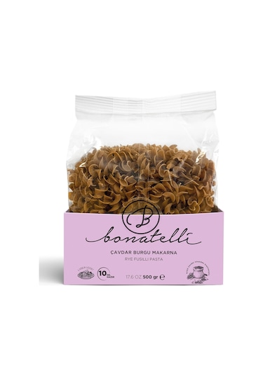Bonatelli Çavdar Burgu Makarna 500 G