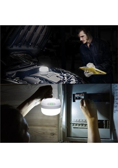 Artfulabode Wondernest Şarj Saat Lv10 Kamp Feneri El Edilebilir Beyaz 230 Gh Beyaz