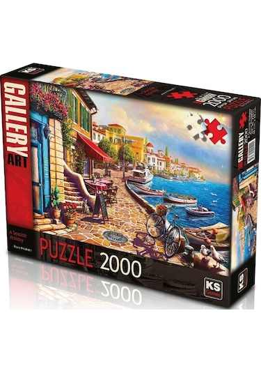 Ks Puzzle 2000 Parça A Seaside Holiday