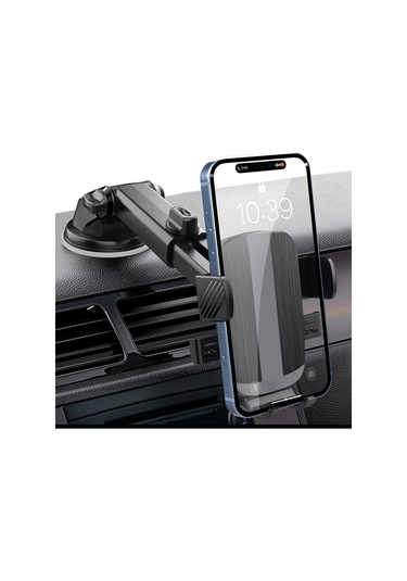 Blue Spectrum H-xp090 Ekstra Güçlü Vantuzlu Araç İçi Telefon Tutucu Siyah
