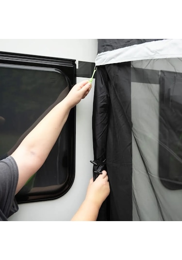 Campasist Air390 390cm Şişme Kapalı Karavan Kış Çadırı