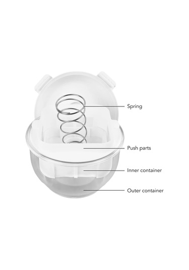 Yoğurt Peynir Altı Suyu Ayırıcı Süzgeç Filtre Yuvarlak Büyük Beyaz
