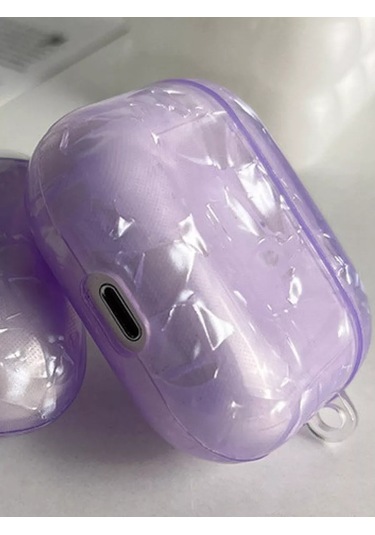 Cronax Airpods Uyumlu 2 İçin Silikon Kılıf Anahtarlıklı 261148736 Violet