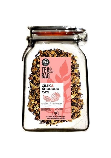 Oze Muhteşem Üçlü Set Kış Çayı Çilek Ahududu Çayı 125 G + Kırmızı Orman Meyveleri Çayı 125 G