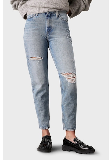 Calvin Klein Bayan Kot Pantolon J20j224026 1aa Açık Mavi Açık Mavi