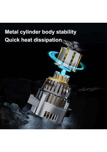 Boatshop1 Araba Hava Pompası Taşınabilir Lastik Şişirme Kablolu Elektrikli Evrensel