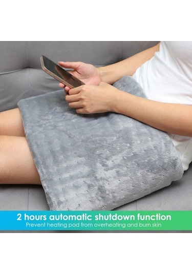 Agoodshop 3-speed Isıtma Pedi 60x30 Cm Mercan Polar Sıcak Örtü Battaniye Kış Isıtma Yastığı Ayrılab