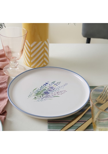 Keramika Elegant Blossoms Pasta Tabağı 22 Cm 6 Adet 21788-93