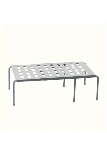 Chuangyinshop 1 Adet Gri Çok Amaçlı Genişletilebilir Evye Altı Rafı - Mutfak Banyo Düzenleyici Gri