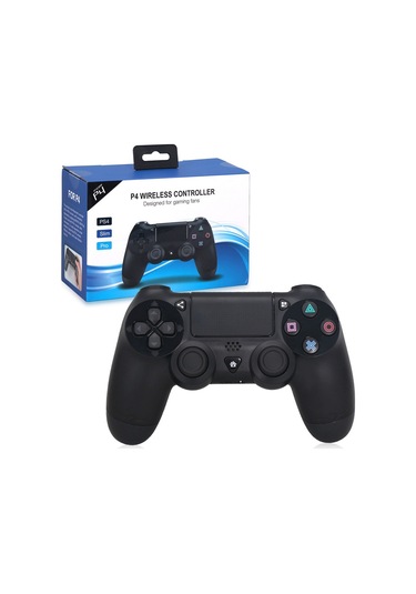 Dobe Playstation 4 Uyumlu Kablosuz Oyun Kolu Siyah - Tp4-883