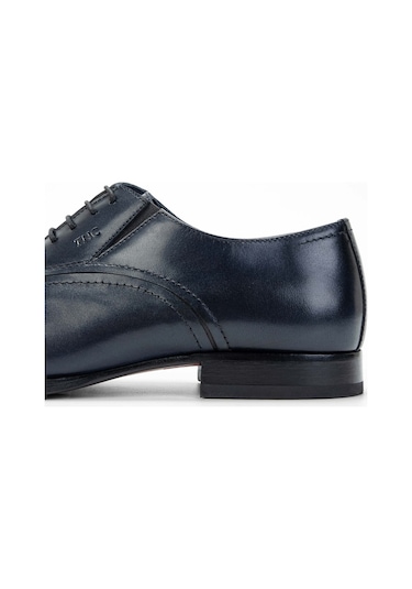 Tamer Tanca Erkek Hakiki Deri Lacivert Klasik Ayakkabı 537 3389 Erk Ayk Sk23/24 Lacıvert