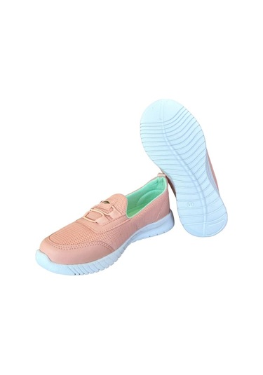 Akıllı Bağcıklı Çocuk Babet Ayakkabı Pudra-su Yeşili Pudra - Yeşil