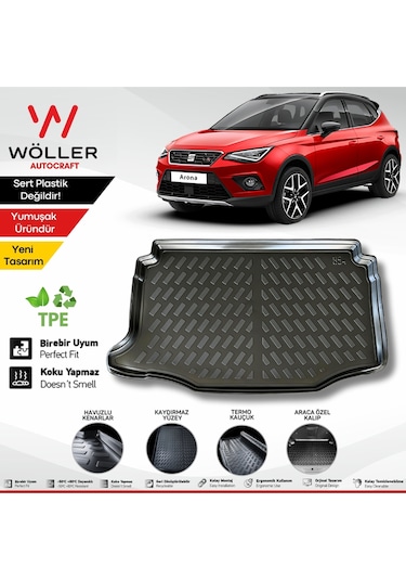 Seat Arona Bagaj Havuzu 2017 2025 Arası 3d Ultraflex Esnek