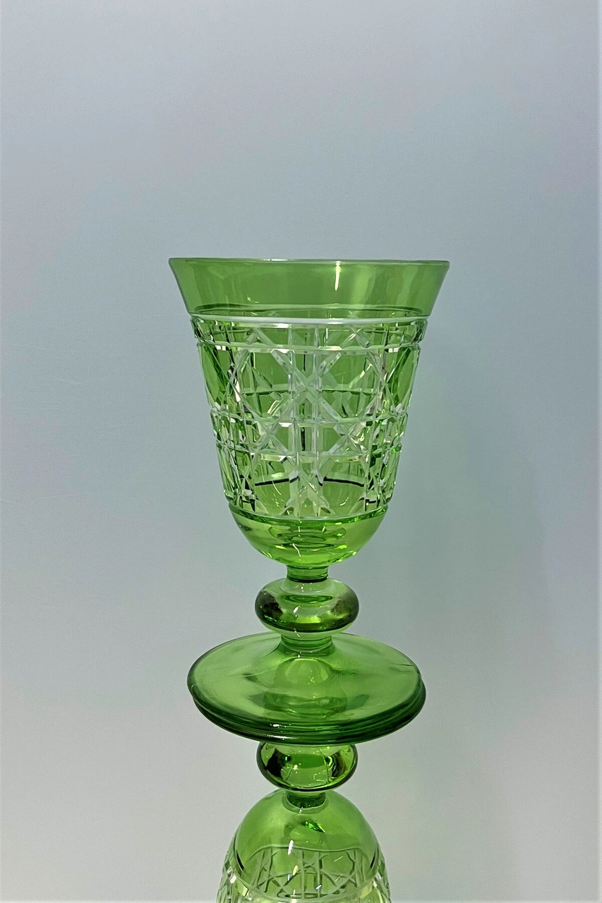 Gloria El Kesmesi Kadeh Bardak 200ml Yeşil