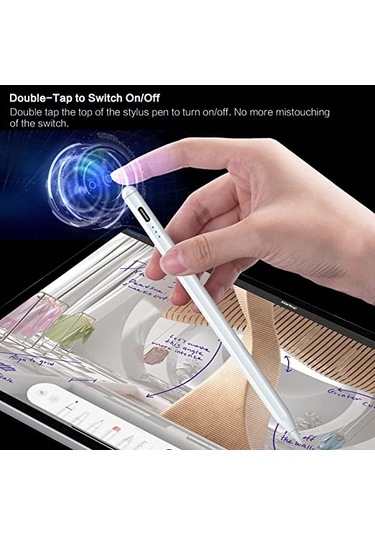 iPad Uyumlu Stylus Kalem Eğim Duyarlılığı, Avuç İçi Reddetme, Yüksek Hassasiyet Özelliklerine Sahip