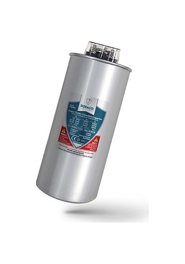 Pofaco Silindir Trifaze Kondansatör 40 Kvar 400-440v