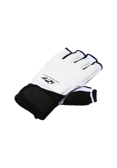Suntek Çocuklar Yetişkin Yarım Parmak Boks Muay Thai Spor Beyaz