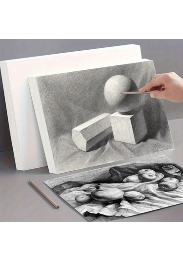 Willowhaven 20 Adet A4 Eskiz Kağıdı - Kareli Kaliteli Çizim Kağıdı