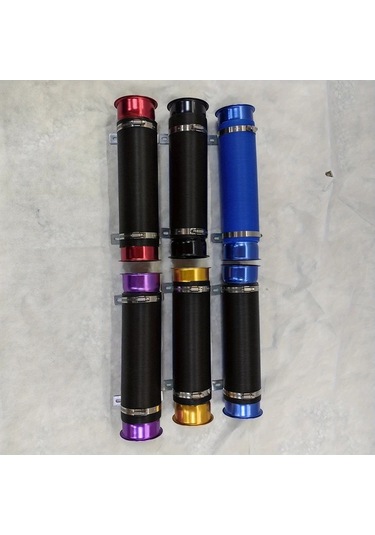 Xuweiwei Yellow Hava Emme Hortumu Esnek Boru Filtre Soğuk Besleme Kanalı İndüksiyon Seti Ayarlanabilir 33 5 109cm