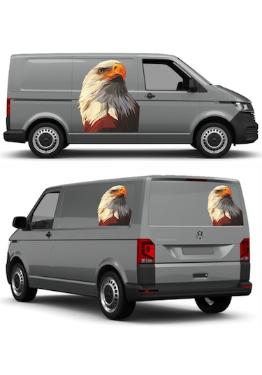 Kartal Beşiktaş Sticker - Araba Oto Motosiklet Karavan Sticker - 00280 10X9 Cm