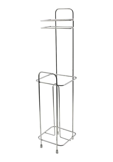 Kare Metal - Krom Yedekli Wc Kağıtlık 5365 Çok Renkli