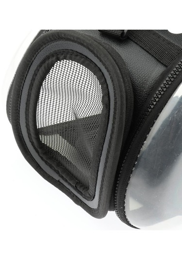 Homyl Katlanabilir Şeffaf Yavru Köpek Kedi Taşıyıcı Açık