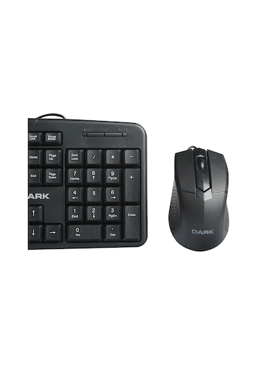 Dark DK-AC-KM1040F Kablolu F Klavye Mouse Set