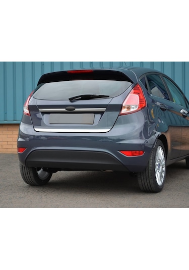 Ford Fiesta Formlu Krom Bagaj Alt Çıta 2009 Üzeri Paslanmaz Çelik N11.5292