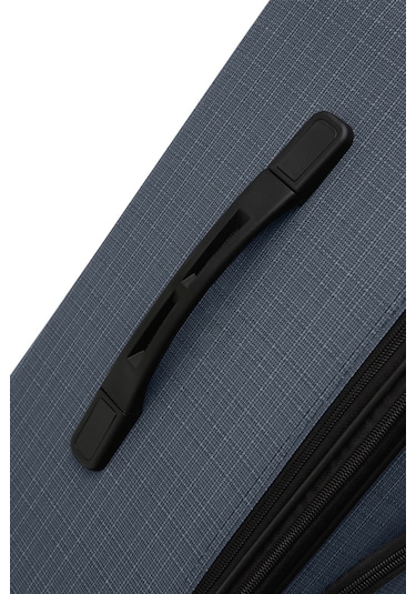 Oleets 8 Tekerli Su Geçirmez Ultra Kalite Kumaş Orta Boy Valiz Lacivert