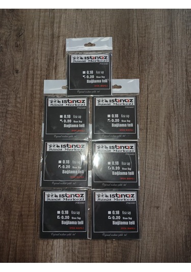 Istanaz 0.20 Uzun Sap Bağlama Teli 7'li Set