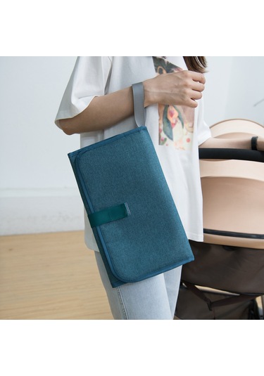 Suofeng "taşınabilir Su Geçirmez Bebek Bez Değiştirme Pedi - Çift Cep & Katlanabilir" Yeşil