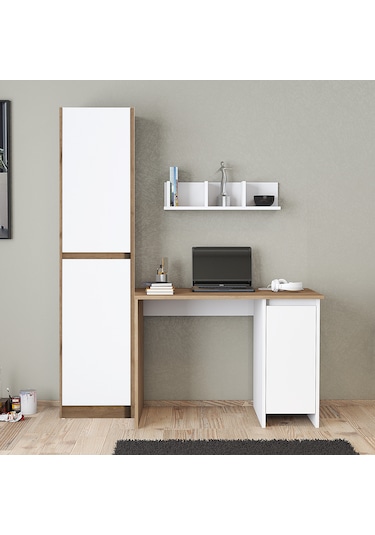 Umg Mobilya Ege-astira Çalışma Masası, Bilgisayar Masası Meşe