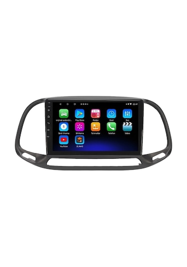 Fiat Doblo Yeni Kasa 4gb Ram 64gb Rom Carplay 8 Çekirdek Android Navigasyon Multimedya Teyp