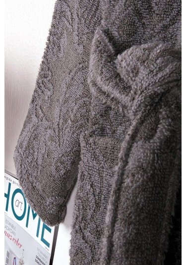 Microcotton Bayan Şalyaka Bornoz Çok Renkli