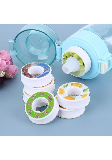 Aroma Kapsüllü Aromalı Su Şişesi Hava Su Şişesi Buzlu Siyah 650ml Hava Başlangıç Seti Kamp Sporları İçin Su Bardağı-tfrf Çok Renkli