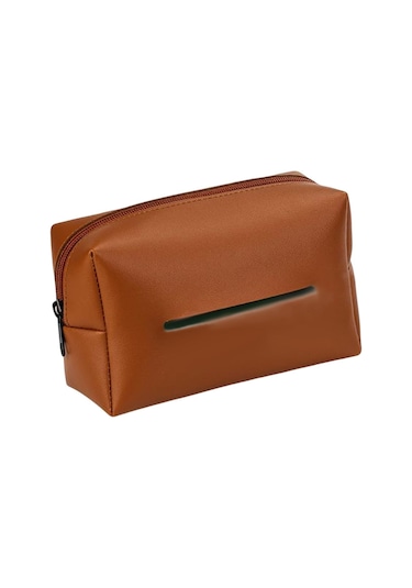 Suntek Doku Tutucu Güneşlik Araç Arka Koltuk Kahverengi