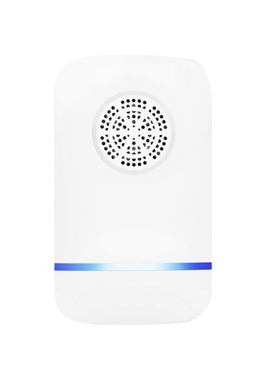 Youtek Ev, Ofis Ve Depo İçin Elektromanyetik Ve Ultrasonik 360 Zararlı Hayvan Kovucu - Avrupa Standartı Beyaz