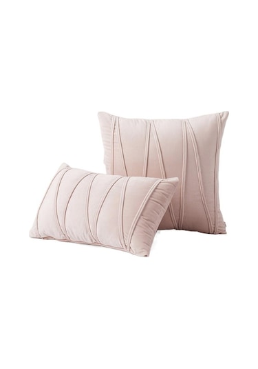 Pembe Yenı 18 "20" Kadife Düz Yumuşak Minder Örtüsü Atmak Yastık Kılıfı Kanepe Ev Dekor 50x50cm
