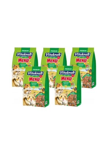 Vitakraft Menü Vital Hamster Yemi 1000gr 5 Adet