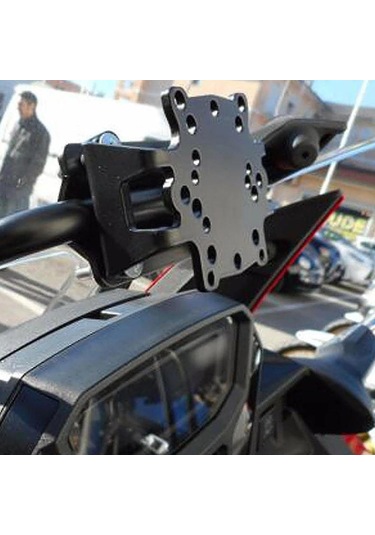 Yifomall Yamaha Tenere 700 İçin Çelik Motor Gps/ Akıllı Telefon/ Gopro Tutucu - Şok, Çizik Ve Hava Dayanıklı, 5 Dakikada Montaj, Tam Görünürlük Sağlar Diğer