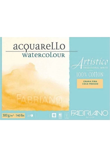 Artistico Traditional White Cold Pressed 300gr Suluboya Blok 20 Sayfa 31x41cm