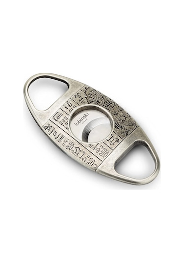 Lubinski Metal Puro Kesici Lazer Bıçak Kabartma İşlemeli Silver 60ring